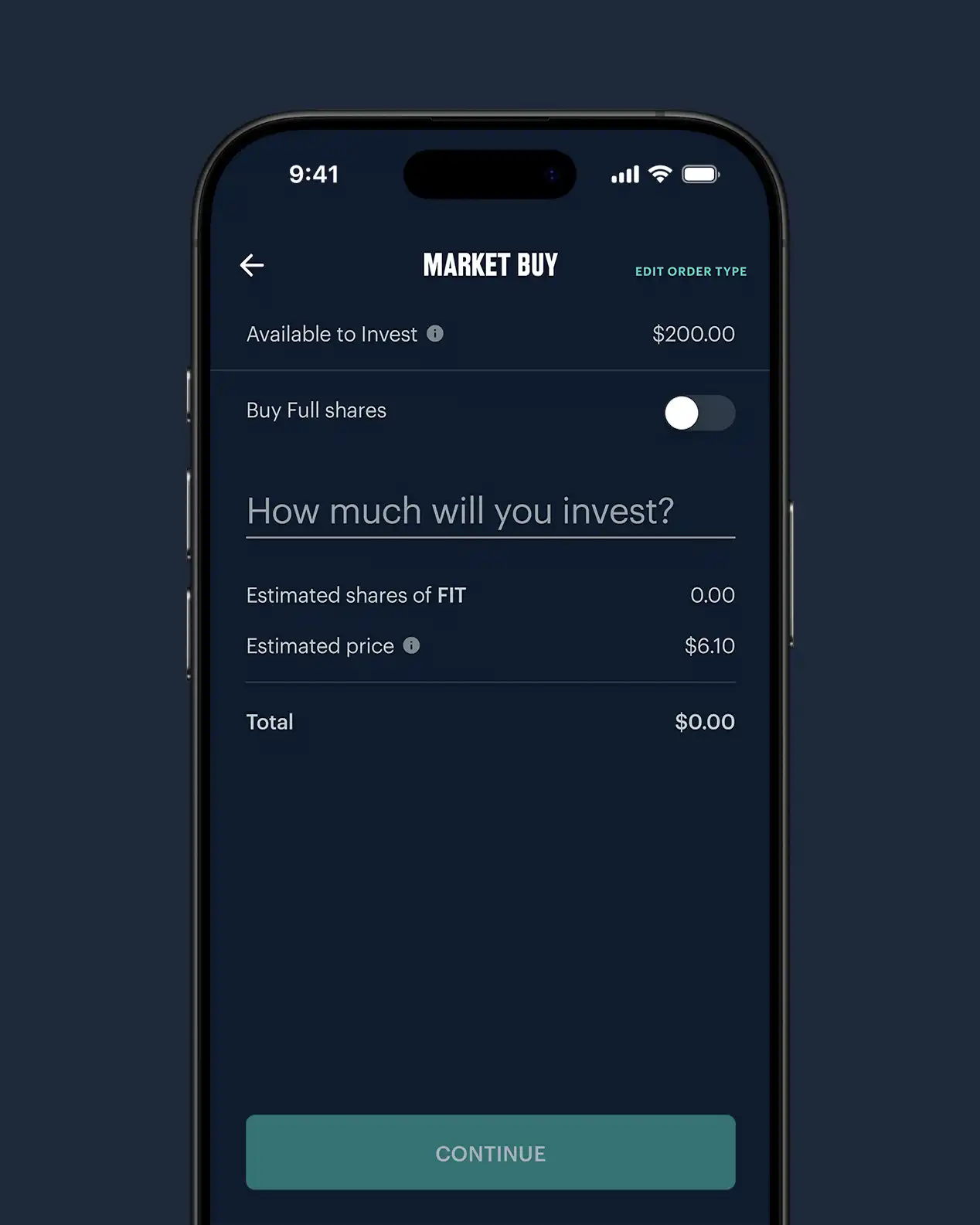 Video depicting trading feature