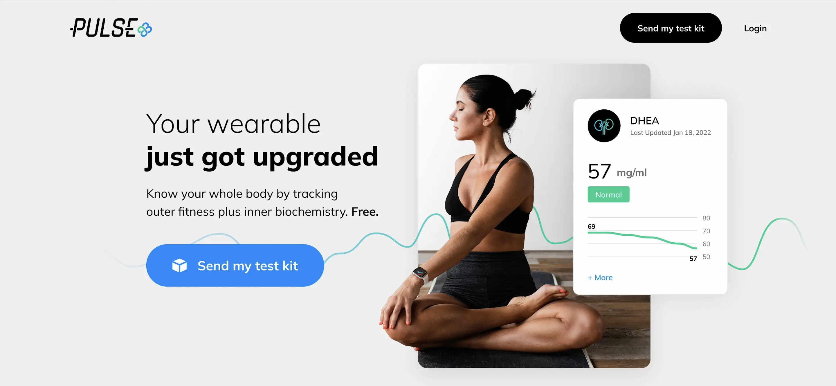 Video of Pulse Plus marketing homepage